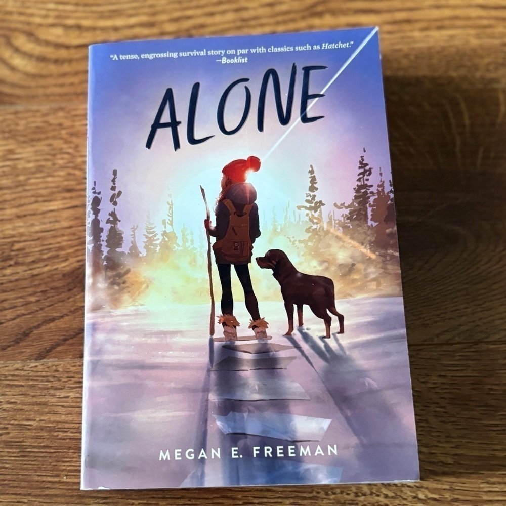 Alone by Megan E. Freeman paperback book